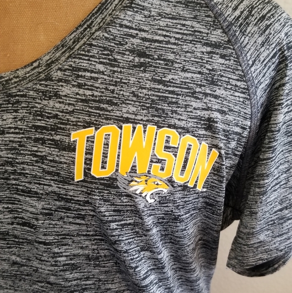 UNDERARMOUR TOWSON UNIVERISTY Gray Shirt - Picture 2 of 6